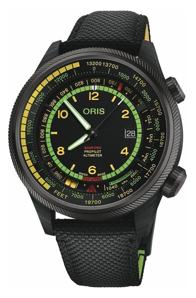 ORIS  Мужские швейцарские часы, автоматический механизм, титан, 47 мм